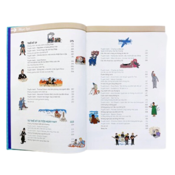 Các Nhân Vật Nổi Tiếng Trong Lịch Sử Qua Truyện Tranh (Bìa Cứng) - BOOKCITY