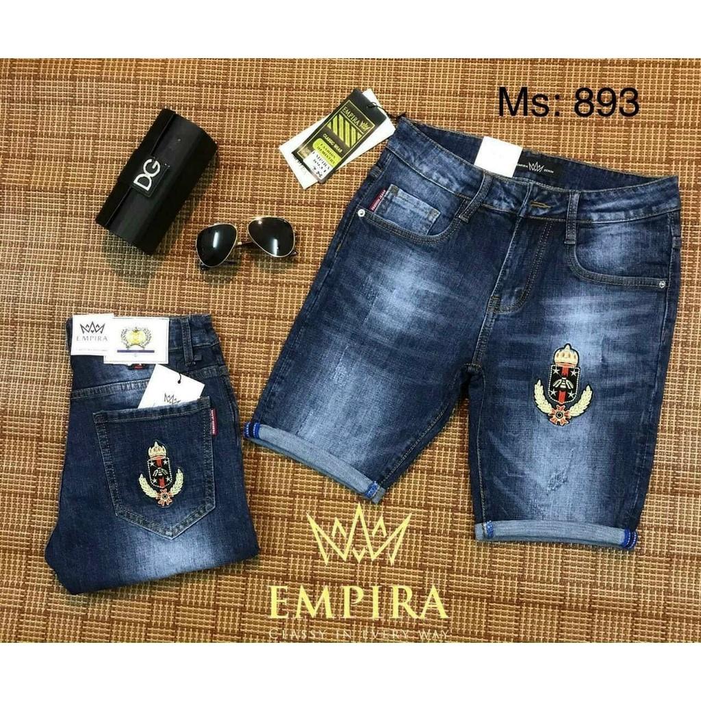 Quần sọt nam ️️ Quần Short Jean Nam Vải Denim Cao Cấp form slimfit đẹp thời trang cá tính Tô Tồ Shop - HTB893