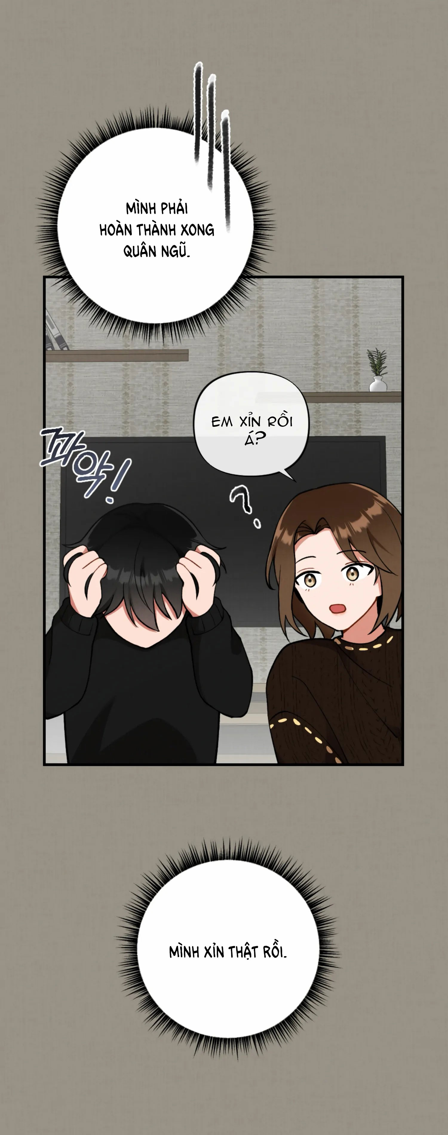 [18+] bạn của em trai không thể to như vậy! chapter 4.2 26