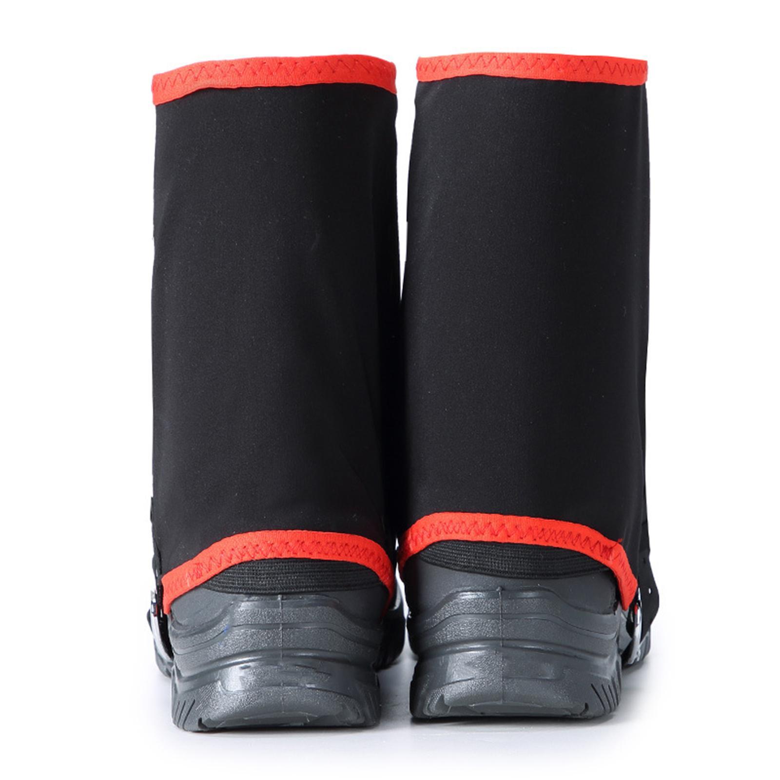 Durable Leg Gaiter Protection Snow Boot Waterproof for Trekking Men Women