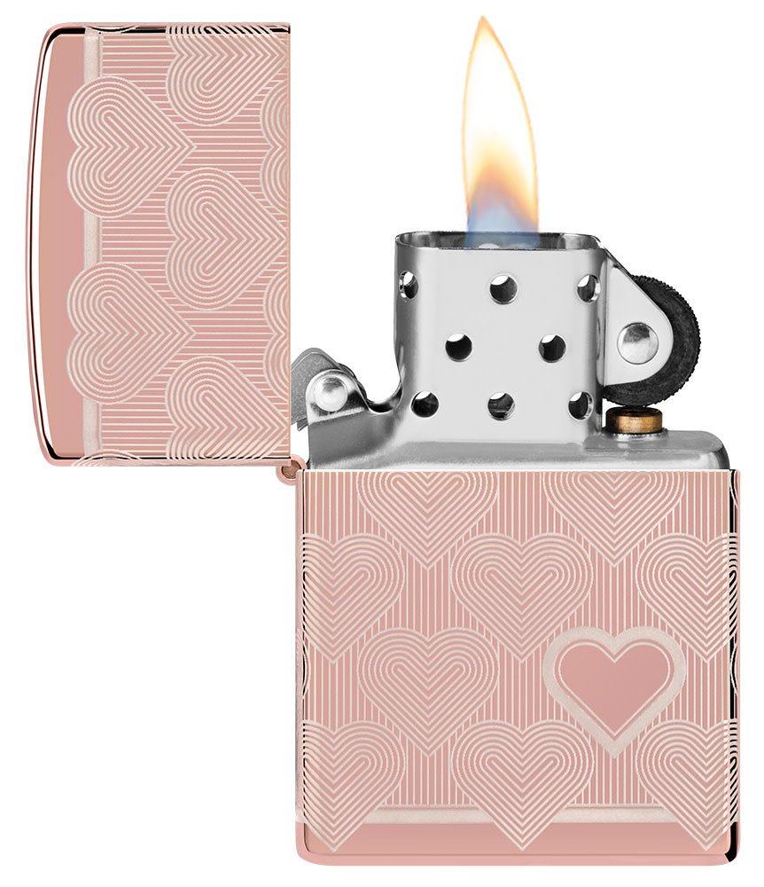 Bật Lửa Zippo Heart Design 49811