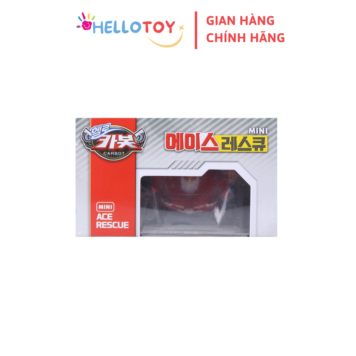 Đồ Chơi Mô Hình Lắp Ráp Xe Hơi Biến Hình HELLO CARBOT Mini Ace Recuse