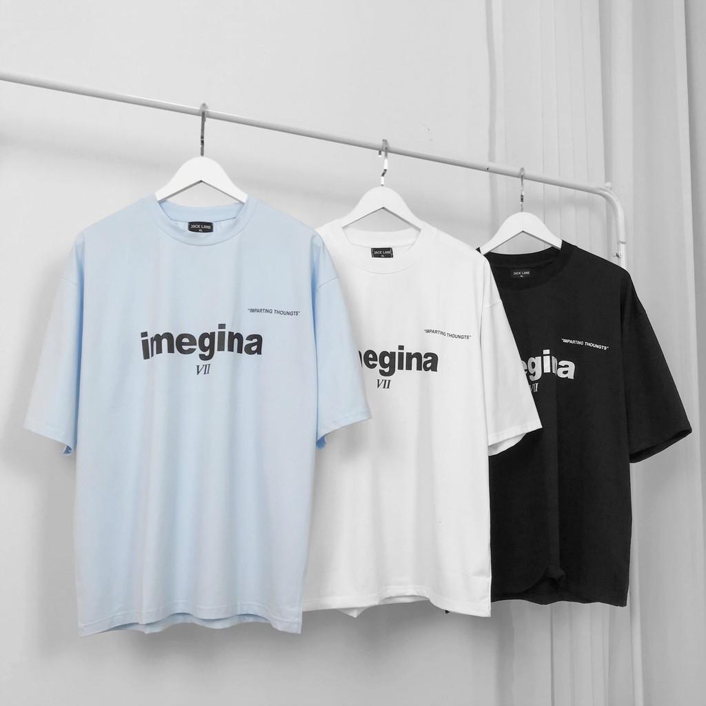 Áo phông Oversize Imegina, JACKLANE , Áo cộc tay Unisex Jack Lane