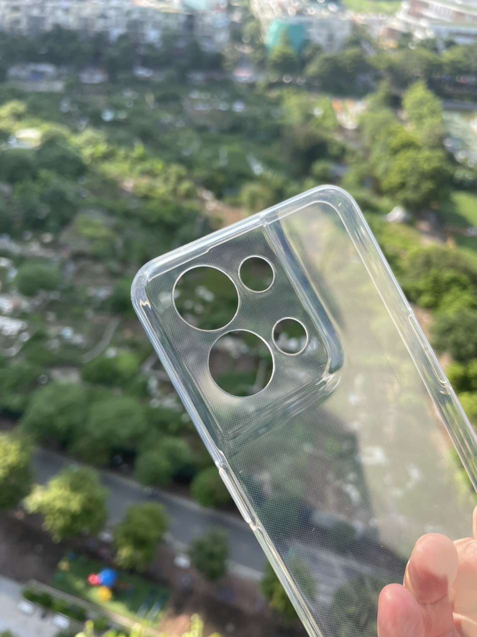 Ốp lưng silicon cho Oppo Reno 8 5G dẻo Gor Bảo vệ camera trong suốt Hàng nhập khẩu