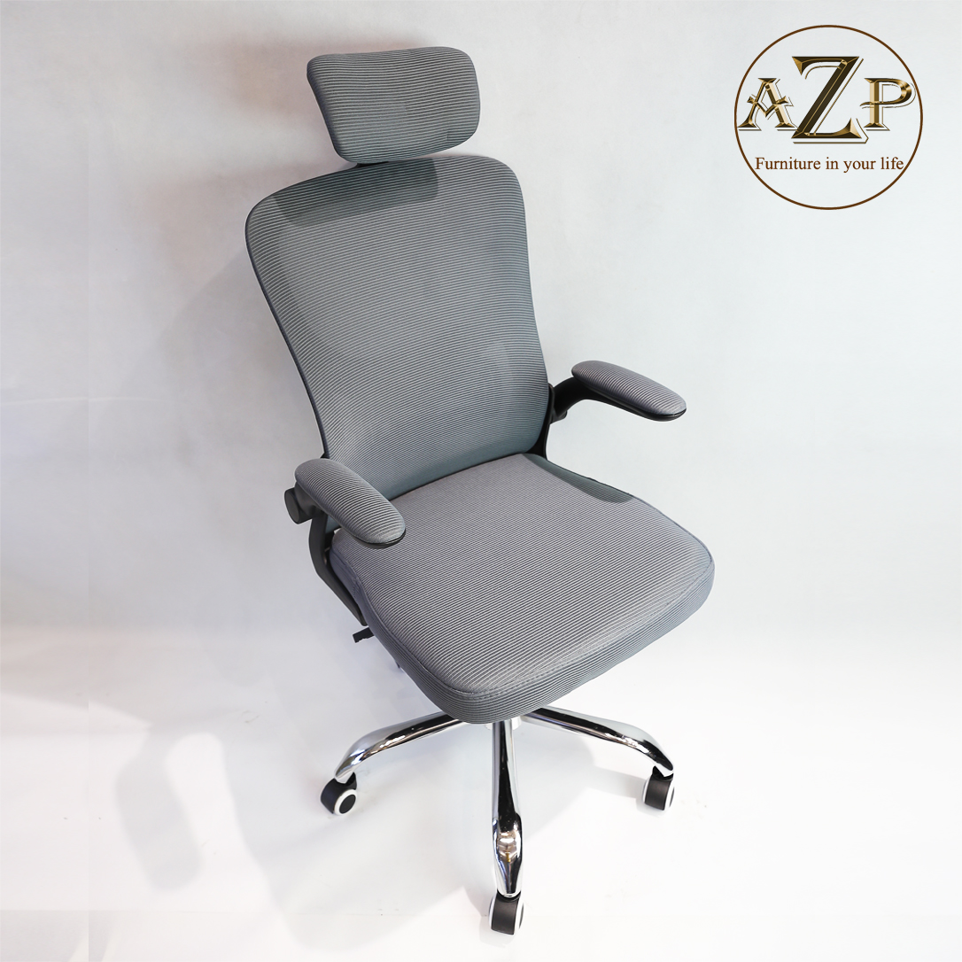 Siêu Phẩm Độc Quyền Ghế Thông Minh Dành cho Sếp, Ghế Giám Đốc, Ghế Văn Phòng AZP FURNITURE Ergonomic AZP-98332-NEW - Tay Cất Gọn