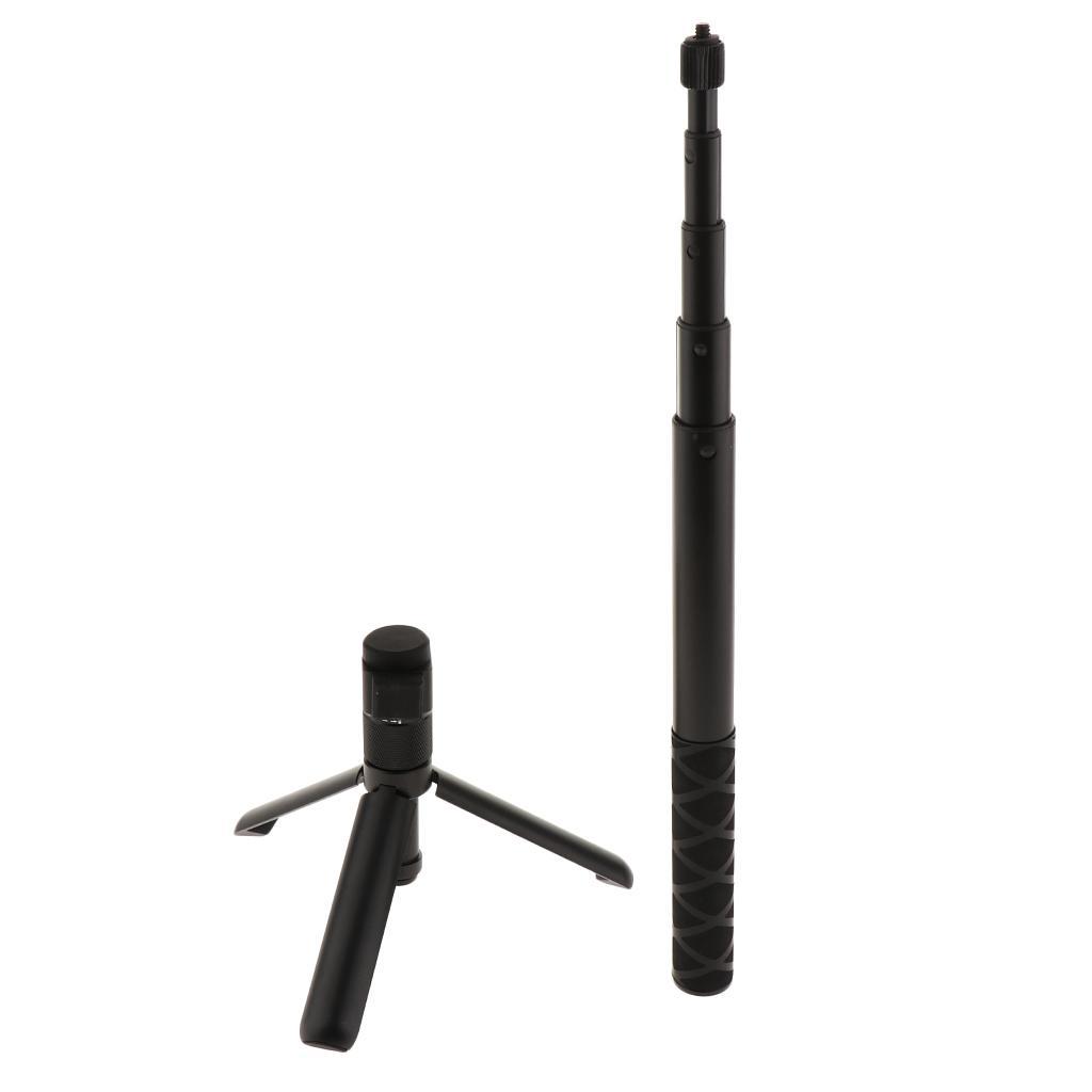 Time Selfie Stick + Handle Folding Tripod for