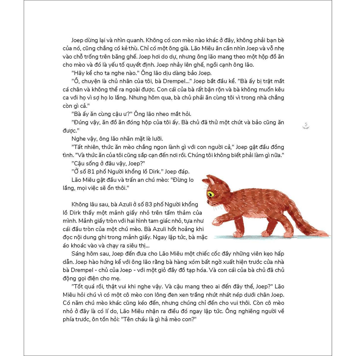 Sách Ông Lão Nói Chuyện Với Mèo Và Các Câu Chuyện Nhỏ