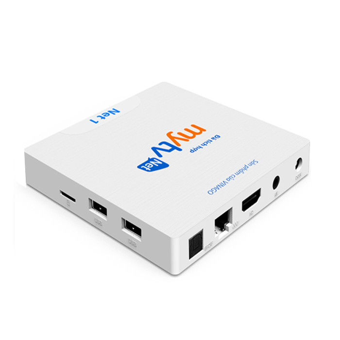 Hộp Android tivi box MyTV Net 1 - Điều khiển giọng nói với KM650V Hàng Chính Hãng