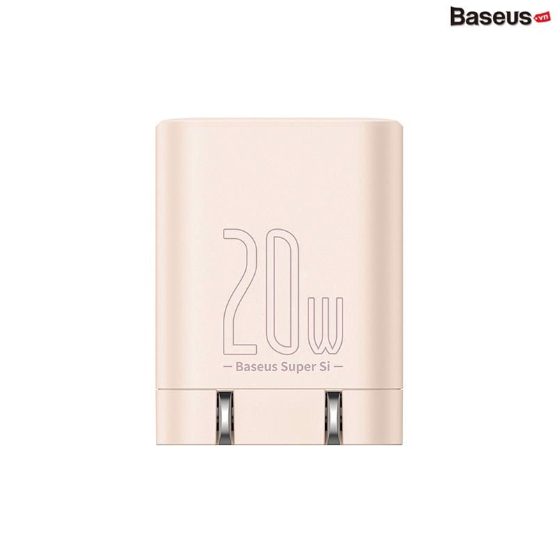Bộ Sạc Nhanh 20W Baseus Super Si Pro Quick Charger 1C (Kèm Cáp C To Light-ning)- Hàng chính hãng