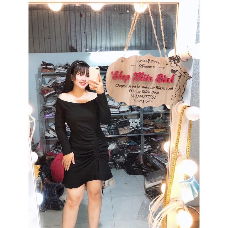 Đầm trễ vai rút đuôi cá