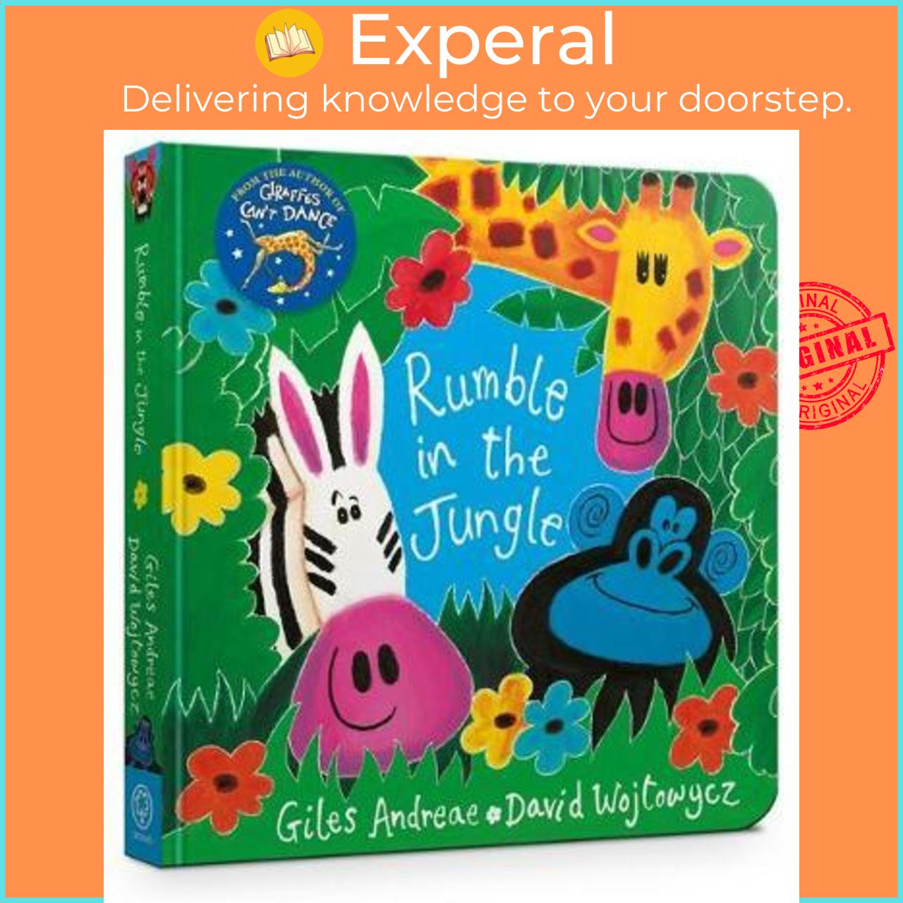 Sách - Rumble in the Jungle Board Book by Giles Andreae