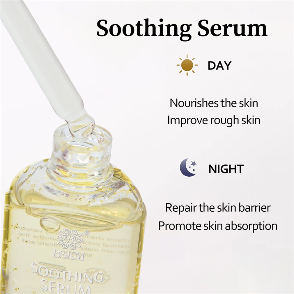 BSKM Soothing Serum (Tinh Chất) Dưỡng Trắng Da, Mờ Thâm, Căng Bóng Và Chống Lão Hóa Da 28ml