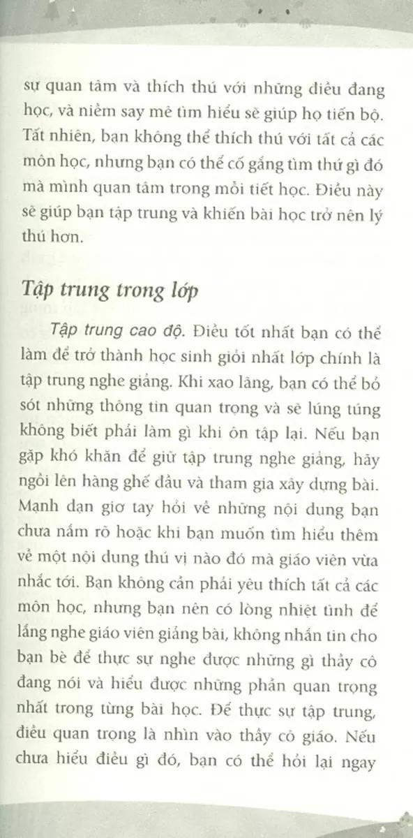 Cách Để Trở Thành Học Sinh Giỏi