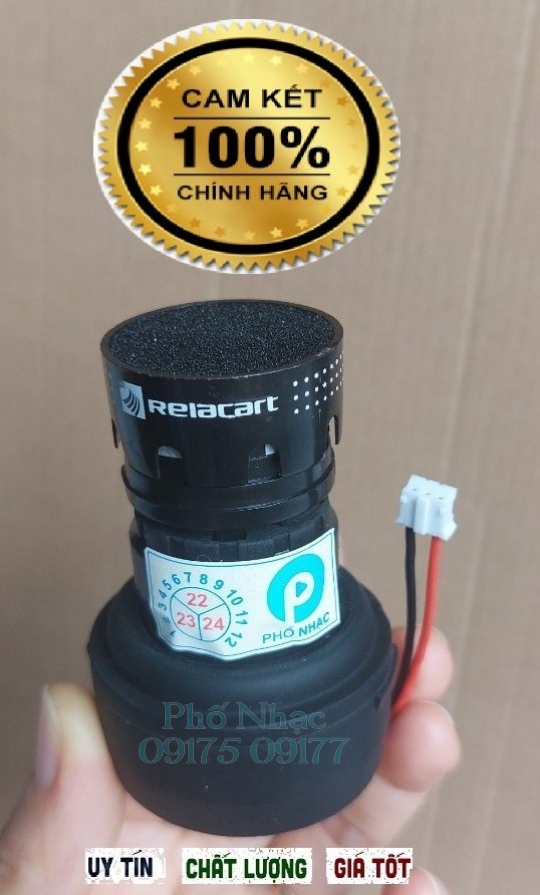 Củ mic cao cấp Relacart 3600 chất âm bao hay - Đầu côn micro loại xịn Hạn chế hú rít siêu tốt - hàng chính hãng