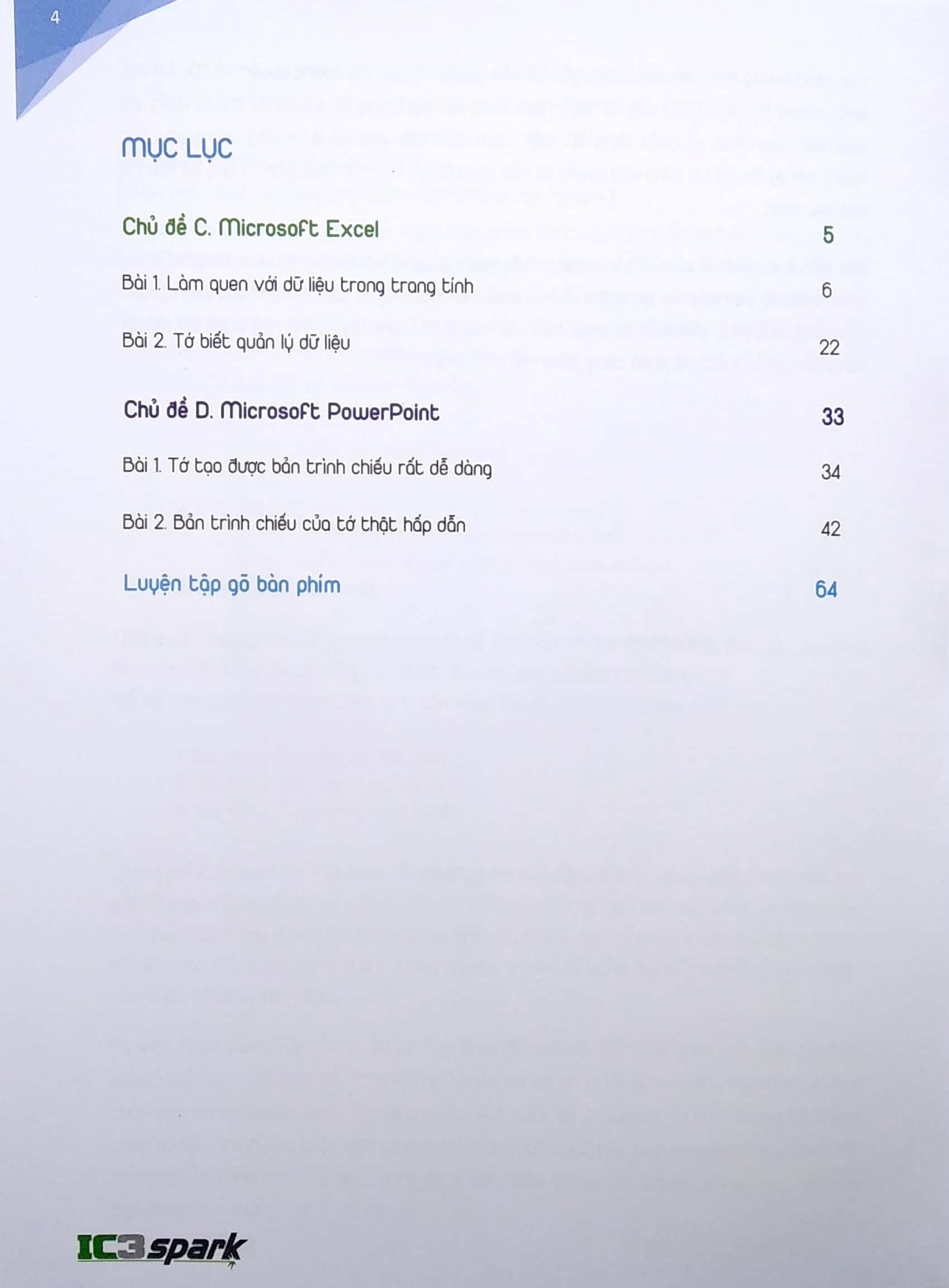 IC3 Spark - Các Ứng Dụng Chủ Chốt - Tập 2: Microsoft Excel Và Microsoft PowerPoint