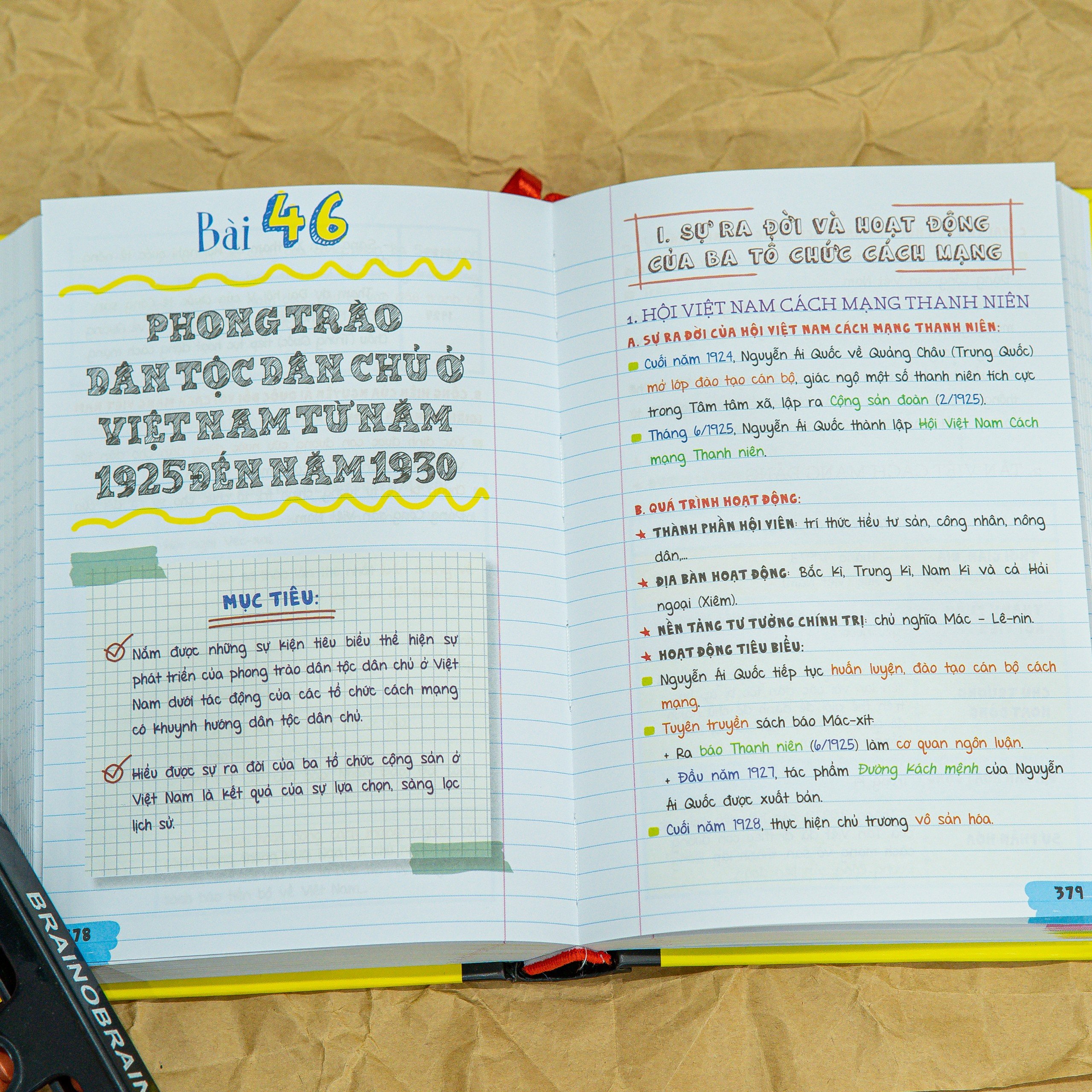 Sách - Sổ Tay Lịch Sử - Tổng hợp kiến thức lịch sử và thế giới qua từng thời kì