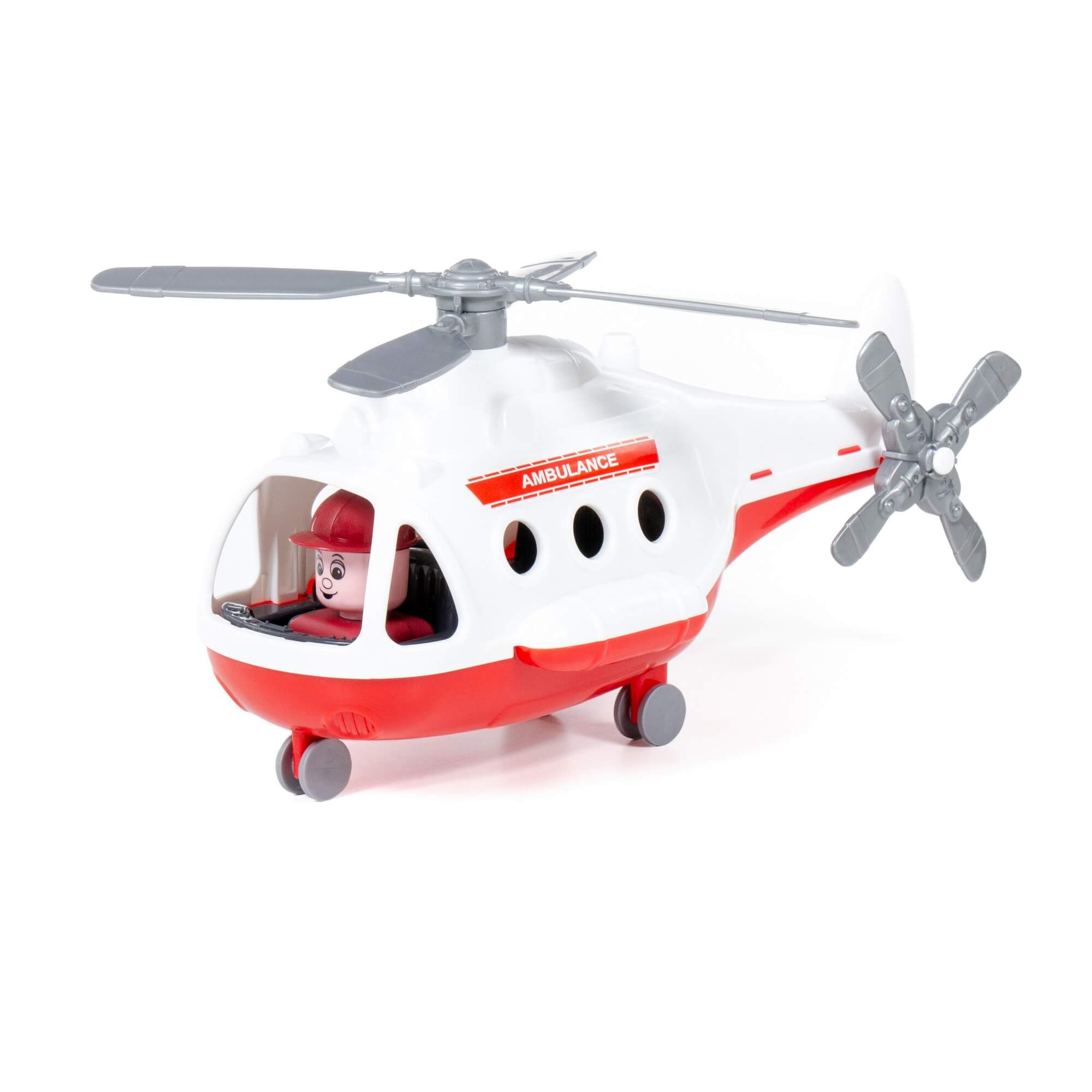 Máy bay trực thăng cứu thương Alpha đồ chơi - Polesie Toys