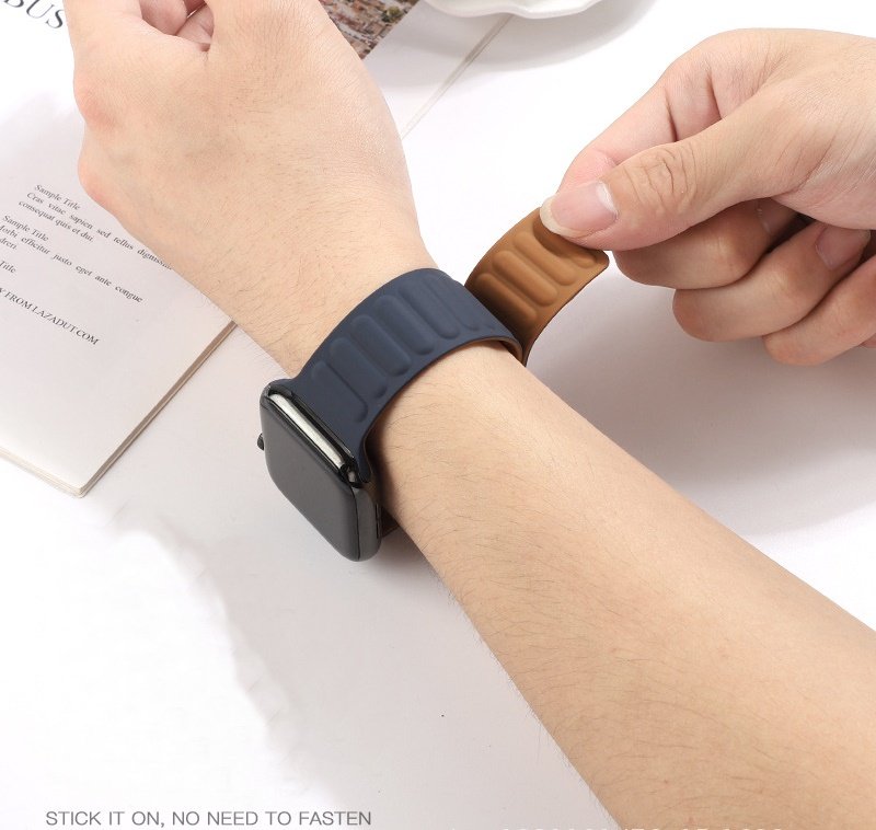 Hình ảnh Dây đeo Magnetic Silicone Strap Dành Cho Apple Watch- Hàng chính hãng