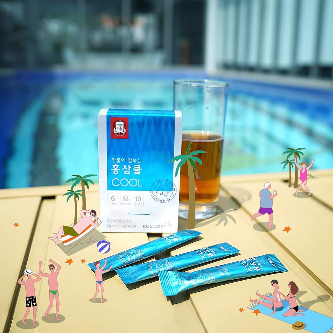 Trà Hồng Sâm Hòa Tan Tea Cool KGC Cheong Kwan Jang (2g x 1 gói, 10 gói, 100 gói)