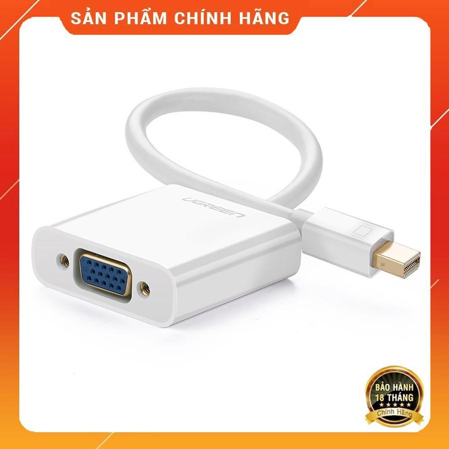 Cáp chuyển đổi Mini DisplayPort sang VGA Ugreen 10458 chính hãng - Hàng Chính Hãng