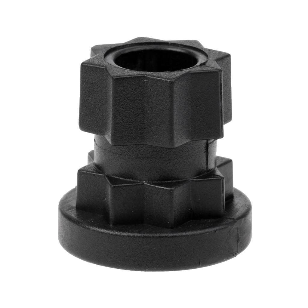 20 Pieces Universal Durable Nylon Quick Release Kayak 7/8'' Ram Rod Tube Base Mount Track Base Replacement Accessories