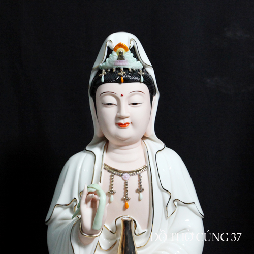 TƯỢNG QUAN ÂM MEN SỨ CAO CẤP