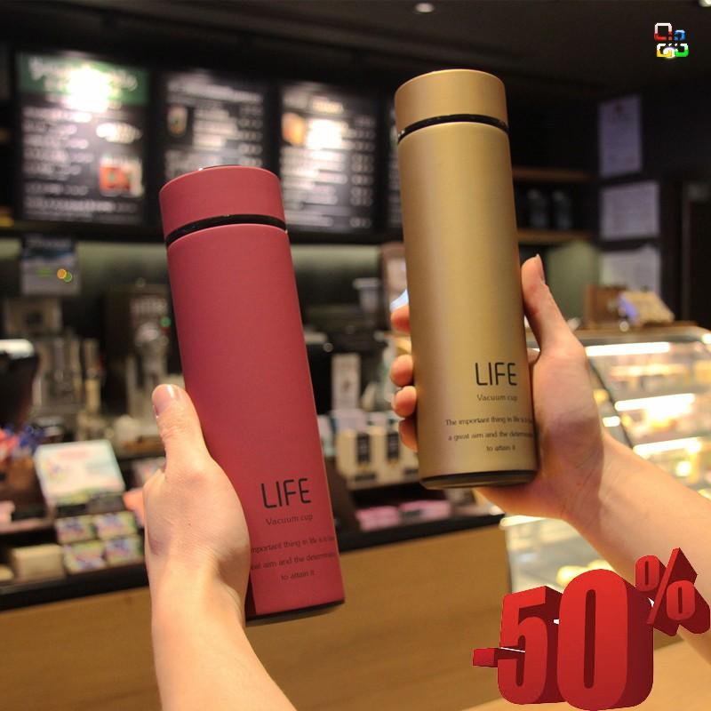 Bình giữ nhiệt chất lượng cao ruột inox LIFE 500ml