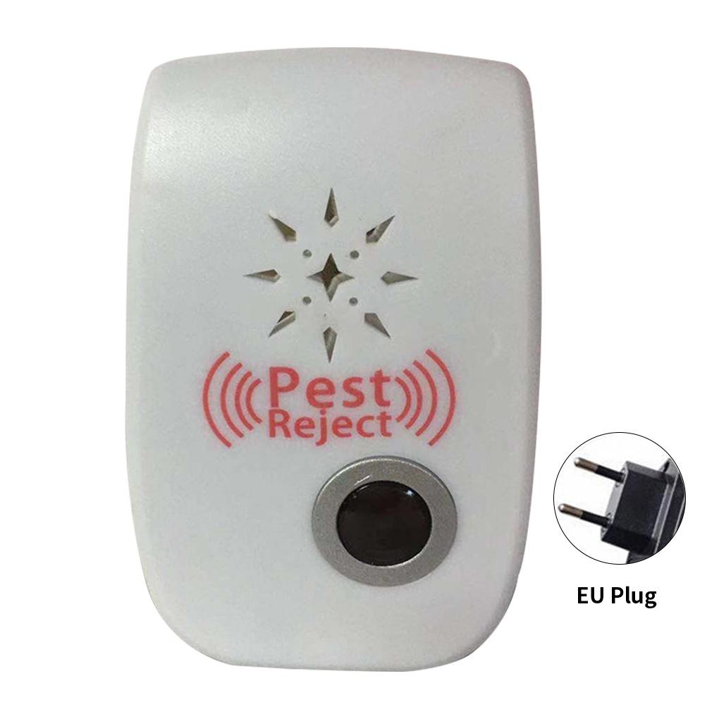 Pest Repeller Sonic 80㎡ Insect Repeller Electric Low-noise Home Pest Control Device, US Plug