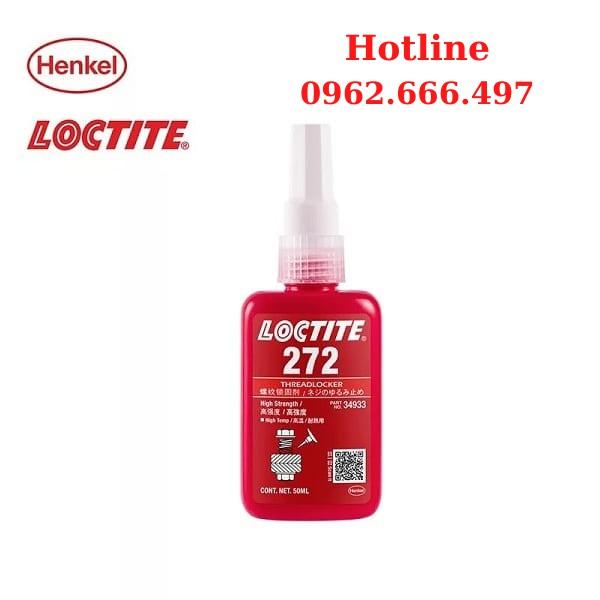 Keo khóa ren Loctite 272 - chai 50ml