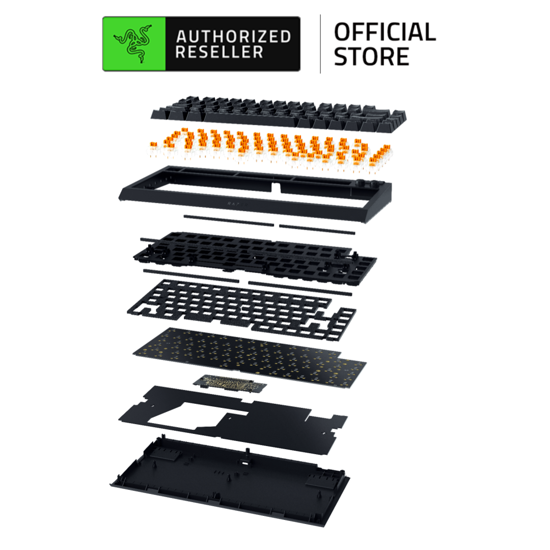 Bàn phím Razer BlackWidow V4 75% - Hot-swappable Mechanical Gaming Keyboard