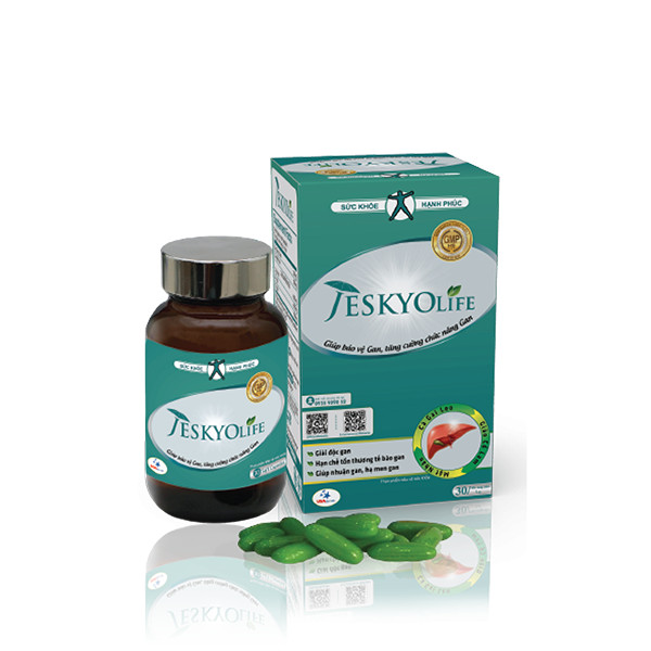 TPBVSK Viên uống bổ GAN JeskyoLife - Giải pháp số 1 bảo vệ GAN khỏe mạnh
