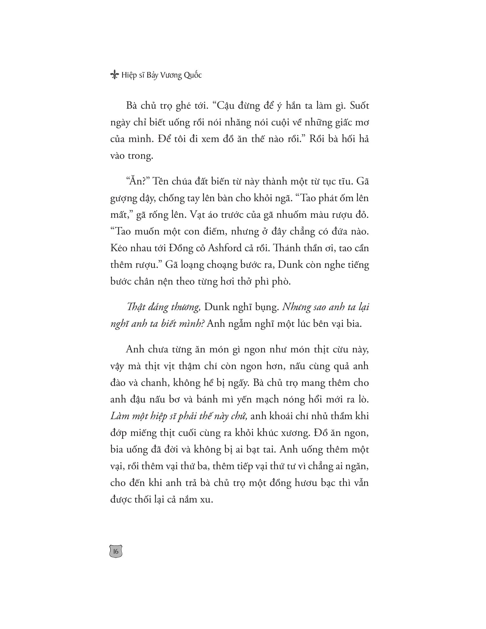 Sách - A Knight Of The Seven Kingdoms - Hiệp Sĩ Bảy Vương Quốc