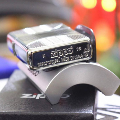 Bật Lửa Zippo 167 Coils &amp; Color Armor High Polish Chrome