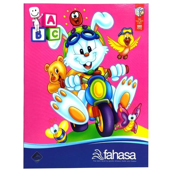 Combo 5 Tập 5 Ô Ly 100 Trang ĐL 80g/m2 - FAHASA (Mẫu Màu Giao Ngẫu Nhiên)