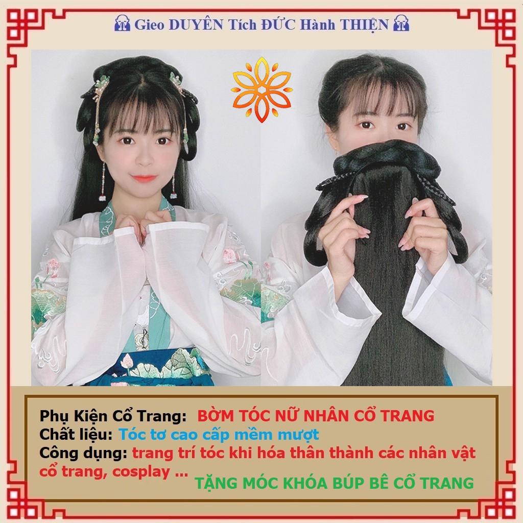 Bờm tóc cổ trang nữ nhân mềm mịn - PHONG THỦY LIÊN HOA