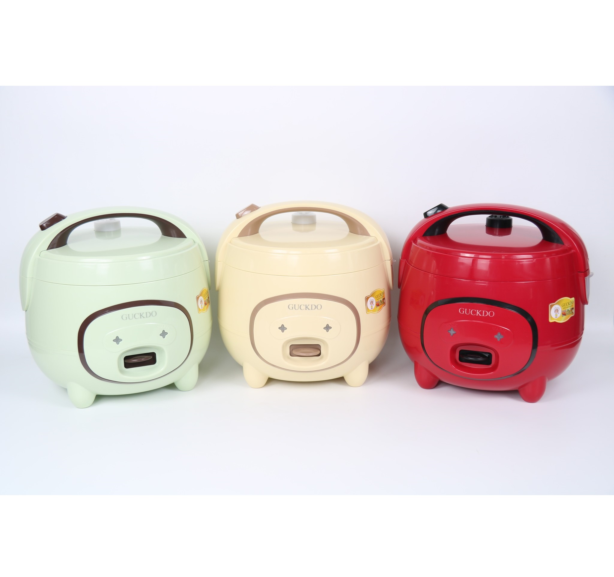 Nồi Cơm Điện 1.8 Lít GUCKDO GK-NC186A - Màu Ngẫu Nhiên - Hàng Chính Hãng