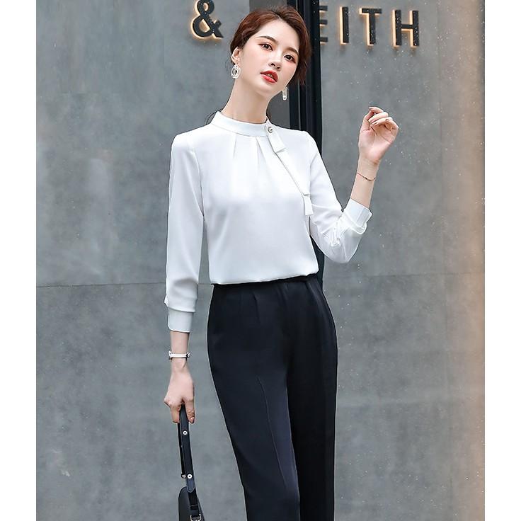 áo sơ mi nữ dài tay công sở - TA134