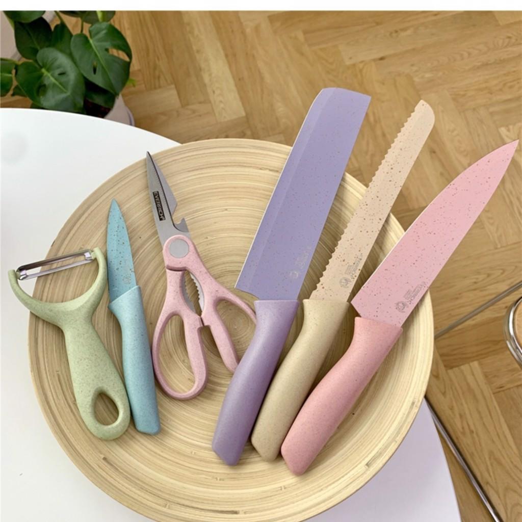 Bộ Dao Lúa Mạch 6 Món Cao Cấp - Hàng Loại 1
