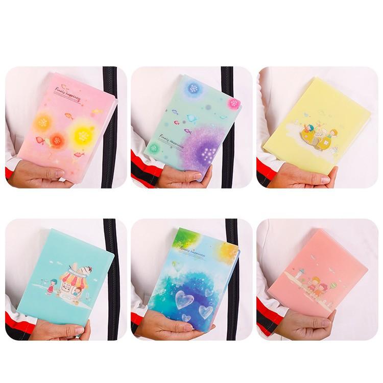 Album ảnh 10x15 đựng 52 ảnh bìa nhựa hoạt hình cute đựng ảnh gia đình, làm quà tặng yêu thương