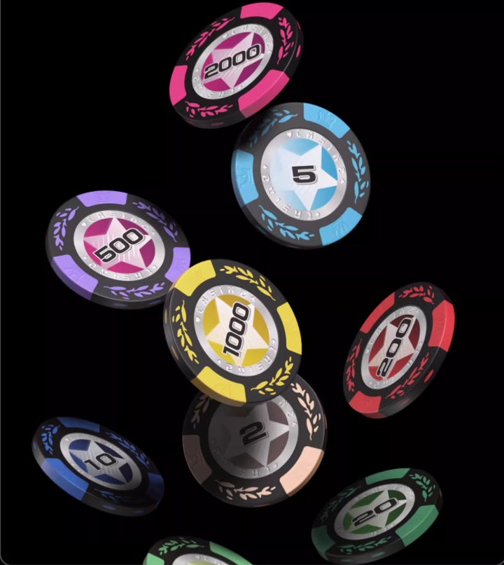 Bộ Phỉnh 100 Chip Texas Poker