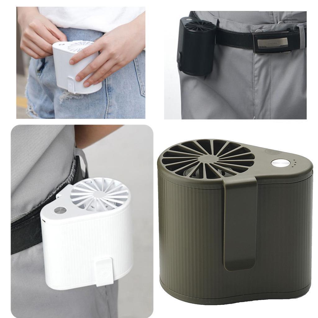 2pcs Portable Mini Fan Mobile Air Conditioning Fan 5V USB Rechargeable