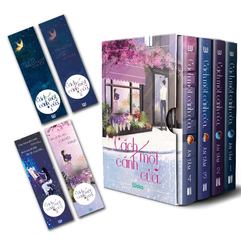 Boxset Cách Một Cánh Cửa (Bộ 4 Tập) - Tặng Kèm Bookmark