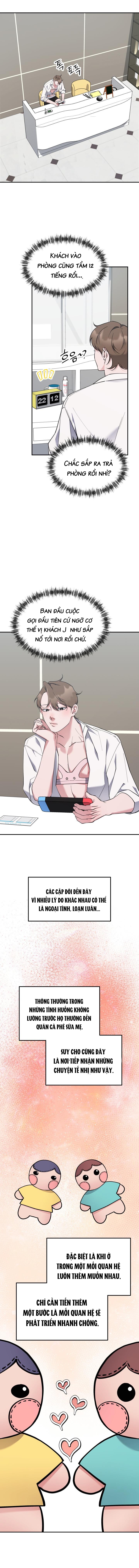 quán cà phê sữa mẹ: nỗi khổ căng sữa chapter 4 9