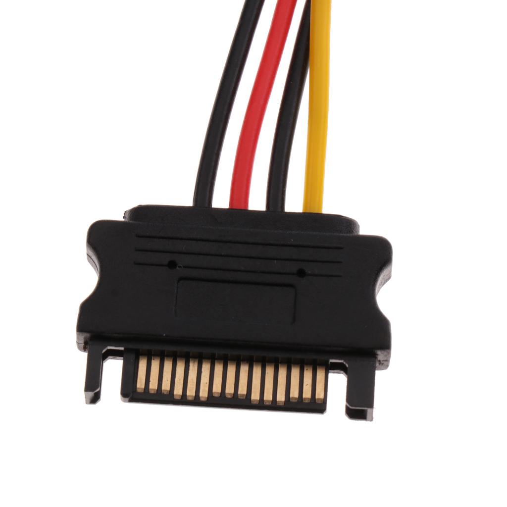 Black 19-Pin Bracket Cable to 4 Ports USB 3.0 Front Panel Expansion Bay Hub for PC
