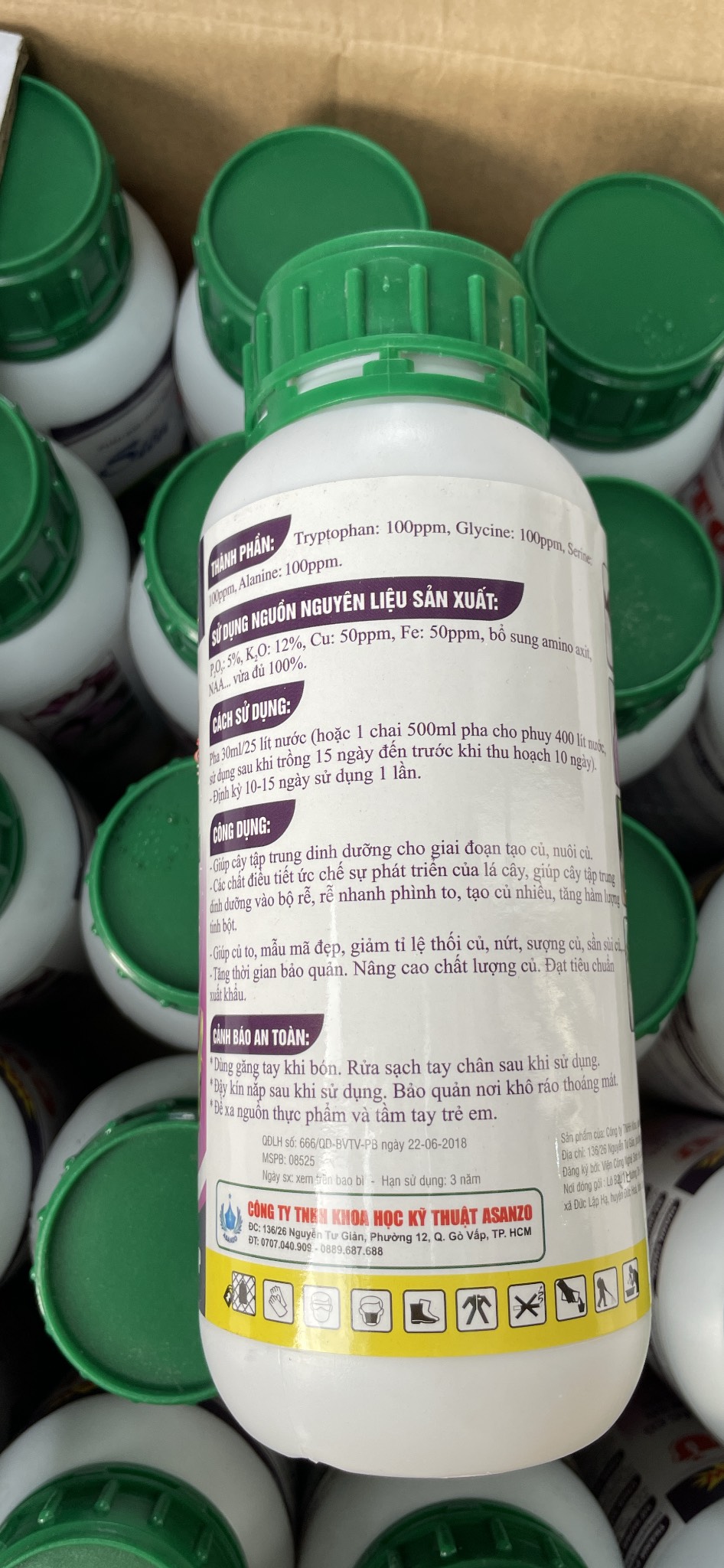 Phân bón lá Siêu tạo To củ cho nông sản lọ 500ml
