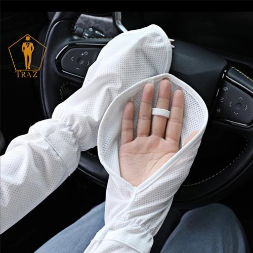 Bao tay chống nắng, găng ống tay chống nắng nam nữ dài co dãn tối đa