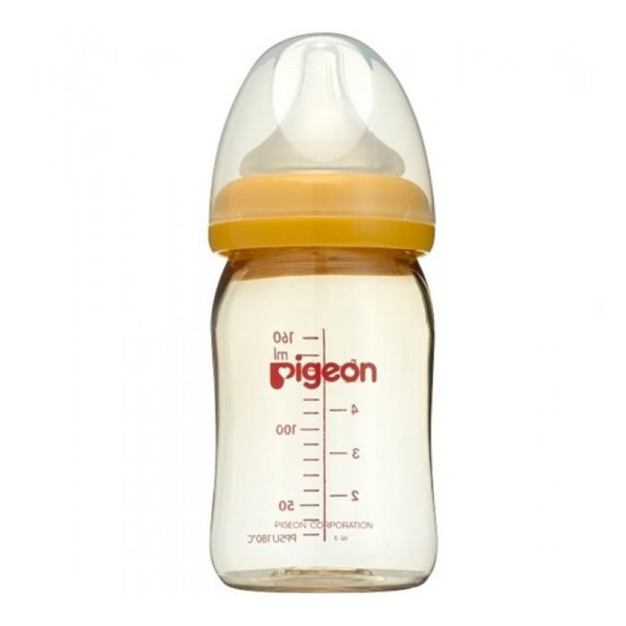 Bình sữa Pigeon PLUS 160ml (nhựa PPSU, 0M+)