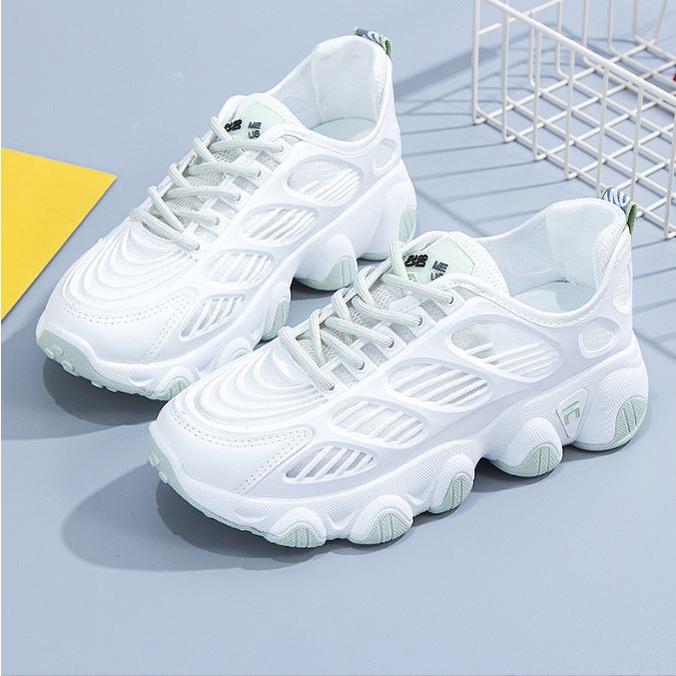 Xả kho hàng tồn giá rẻ giày thể thao nữ Giày sneaker nữ đế cao mềm ULzzang sneaker