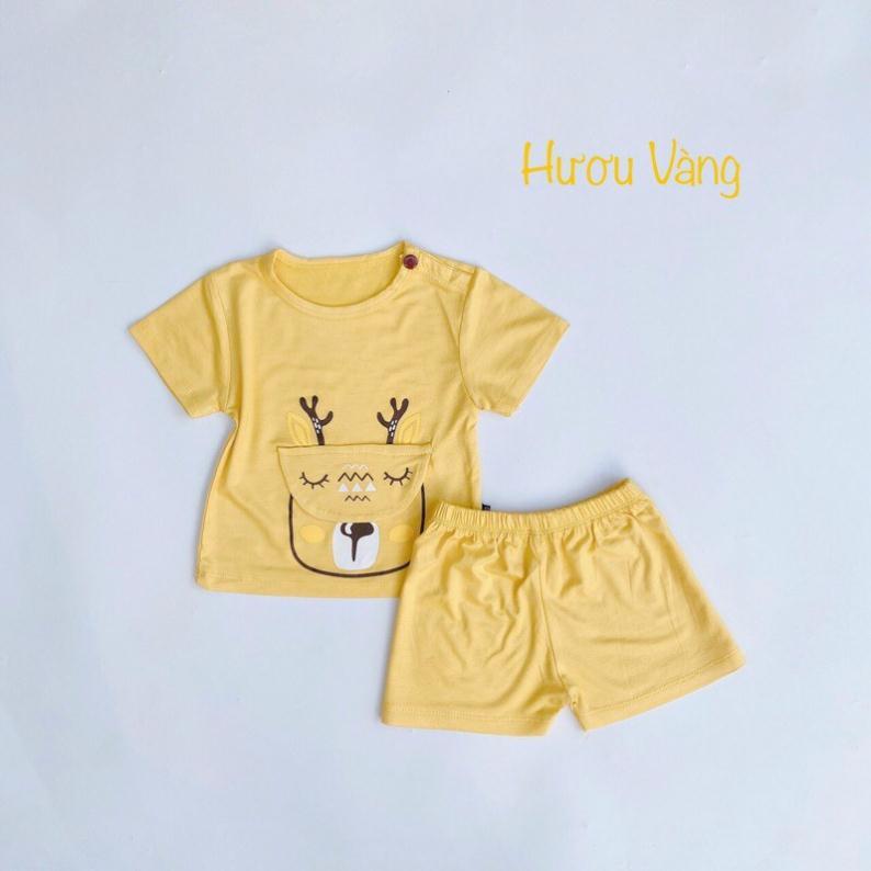 |FAMARAL1 giảm 10k cho đơn 50k|bộ cotton thun lạnh hình thú cho bé yêu