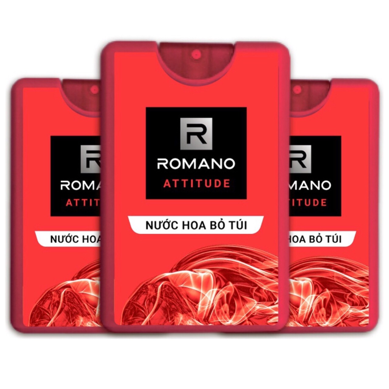 Combo 3 Chai nước hoa bỏ túi Romano Attitude